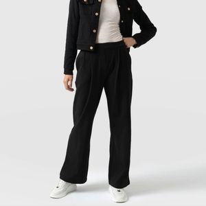 Saint + Sofia Camden stretch wide leg trousers